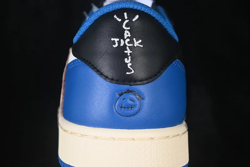 All categories Air Jordan Jordan series basketball shoes Air Jordan 1 Low GX foreign trade version Travis Scott x Air Jordan 1 Low OG AJ1 Joe 1 undercut low top full head layer DM7866-140